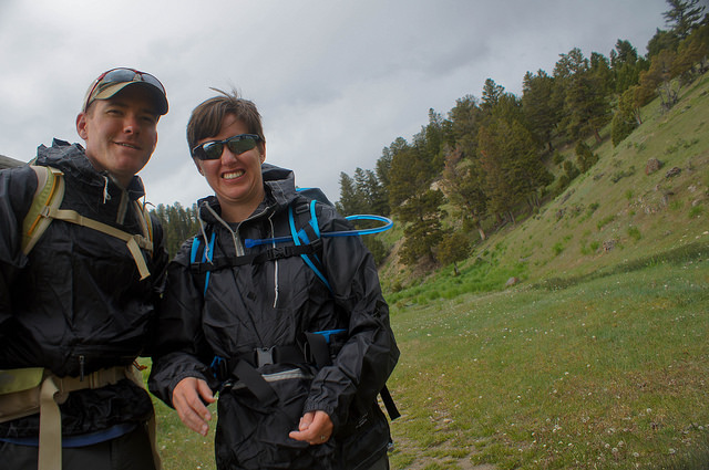 Leighton took this photo of us