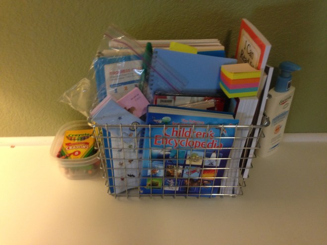 All the stuff for this week