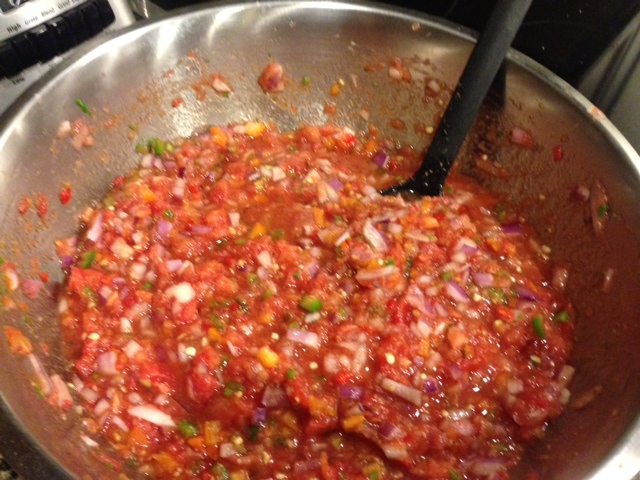 Finished Salsa!