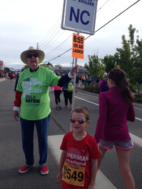 Hanging out with the NC corral before the start