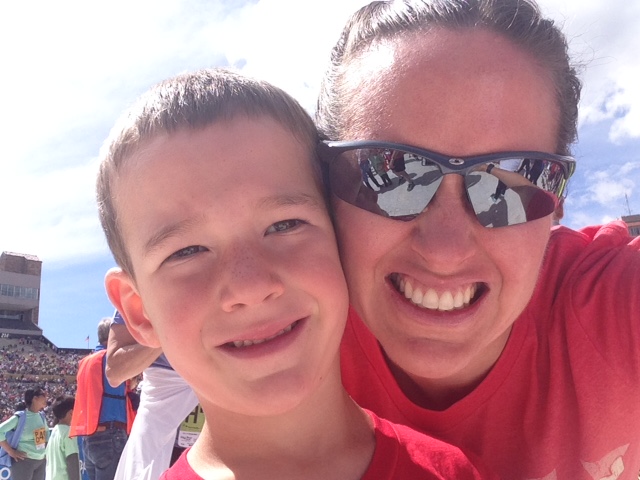 So much fun...still smiling at the end!