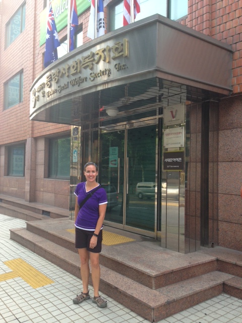 At Eastern, the Agency where Edric has been going every month and lived there in the Baby's Home for 3 months