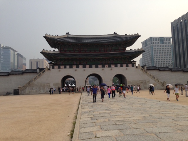 Gate to Gwanghwamun