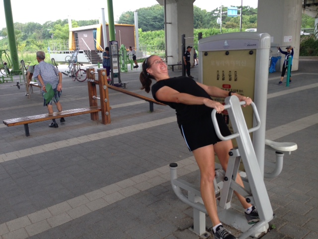 Whacky exercise machines