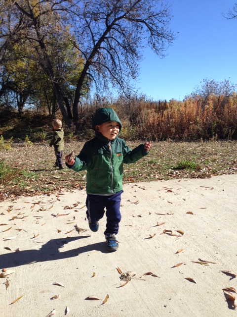 Running o throw in some rocks