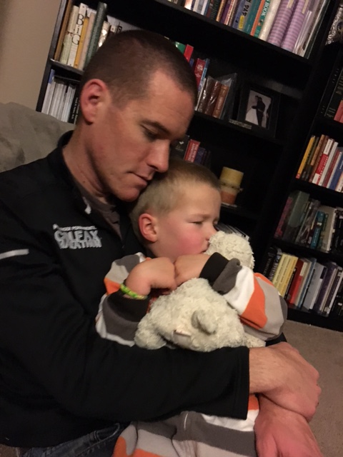 Almost asleep...finally