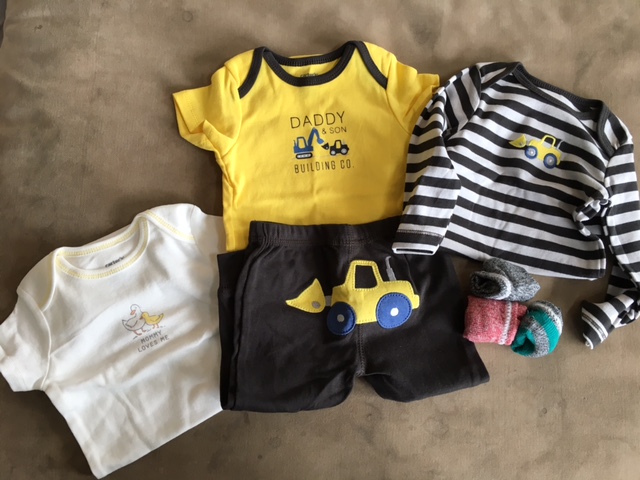 I love the truck on the back of the pants