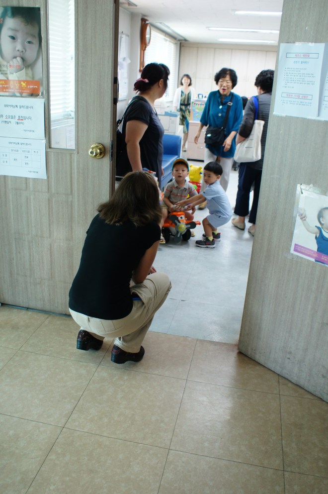 Seeing Edric at the agency office for the first time